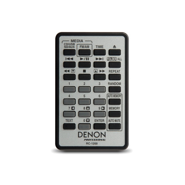 Denon DN-300Z Media Player with Bluetooth Receiver and AM/FM Tuner, remote