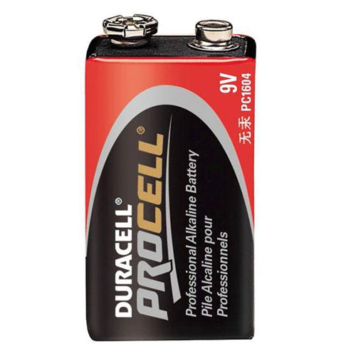 Duracell Procell PC1604 9V Alkaline Battery