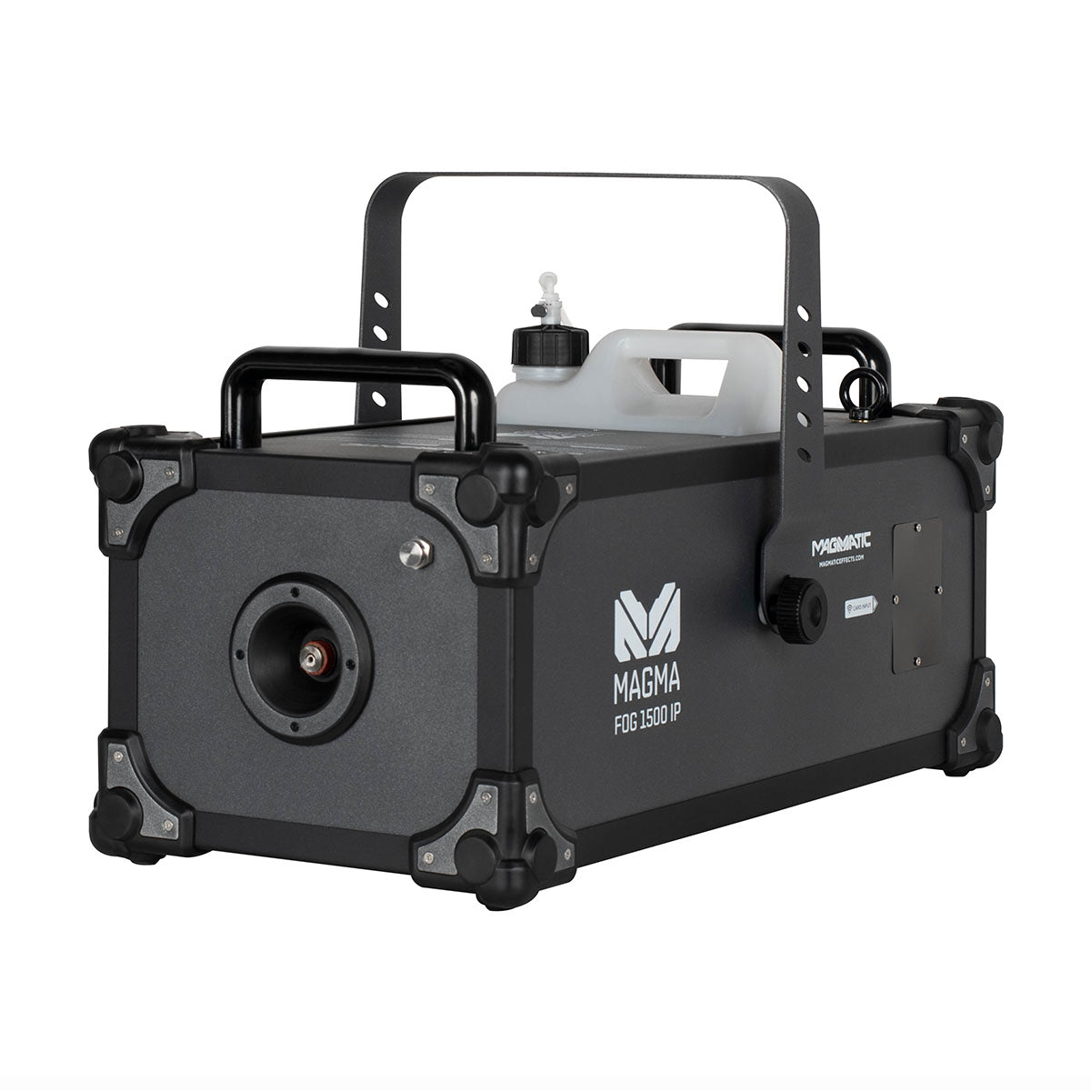 Elation Magma Fog 1500 IP - 1500W Water Based Fog Machine, IP65 Rated, left front view