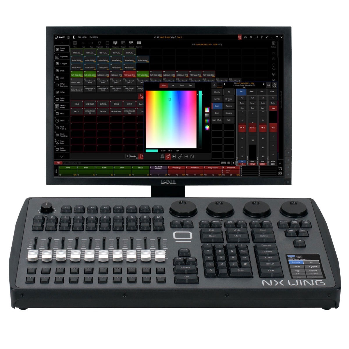 Elation NX WING - 64 Universe, 4x DMX port, SMPTE, MIDI, USB controller, PC not included