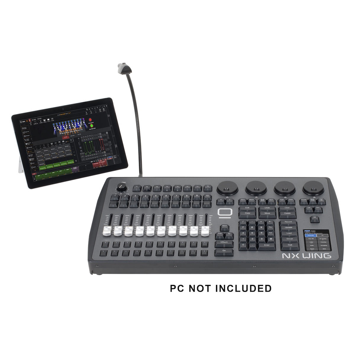 Elation NX WING - 64 Universe, 4x DMX port, SMPTE, MIDI, USB controller, tablet not included