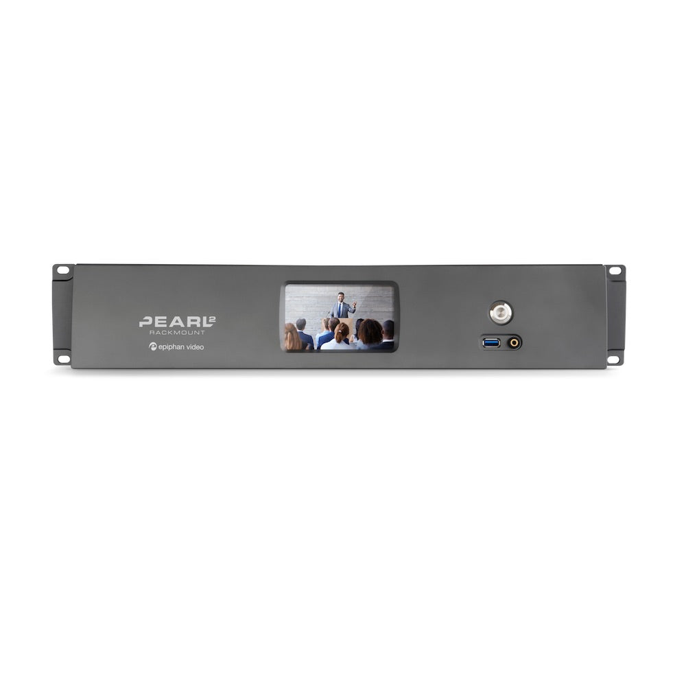 Epiphan Pearl-2 Rackmount All-In-One Live Video Production System, front