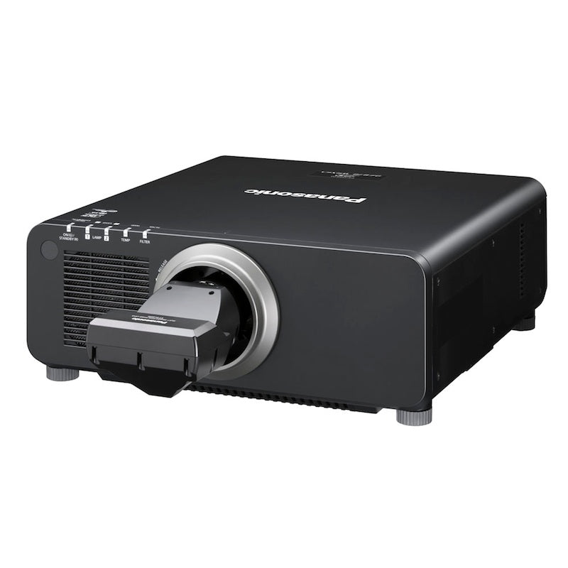 Panasonic ET-DLE030 Projector UltraShort-Throw Fixed-Focus Lens 0.38:1 mounted in a projector, front view