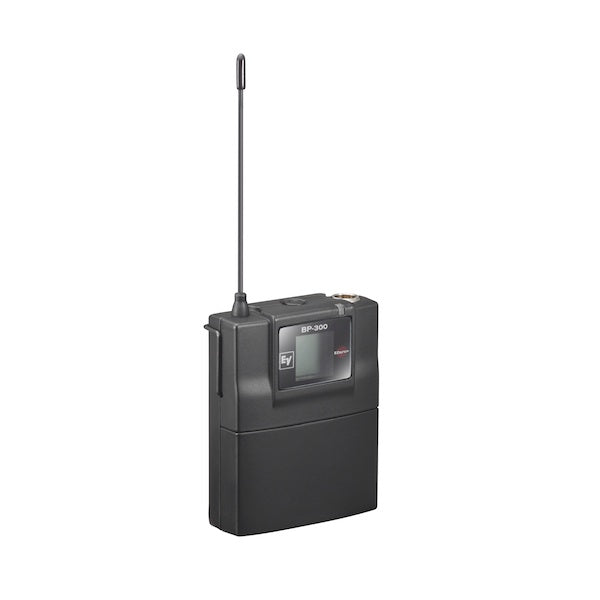 Electro-Voice R300-L Lapel System with ULM18 Directional Microphone, body pack transmitter