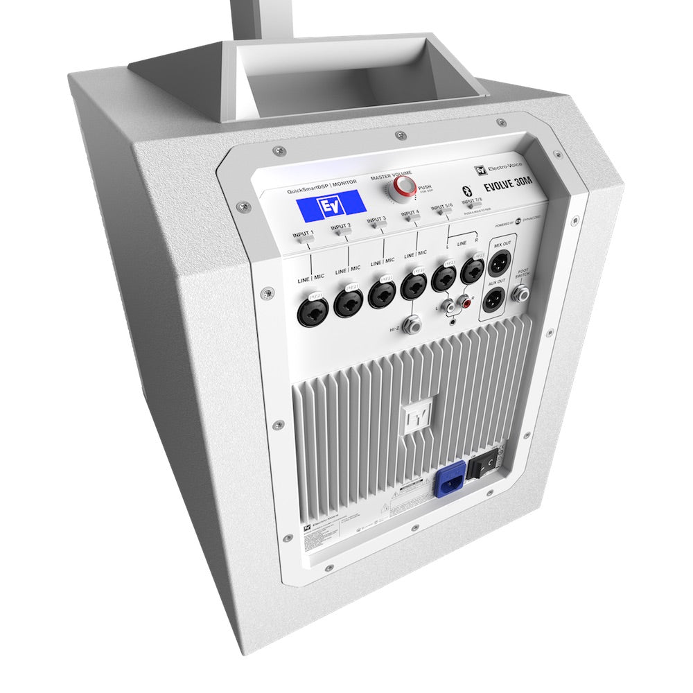 Electro-Voice Evolve 30M - Portable Powered Column System, white sub