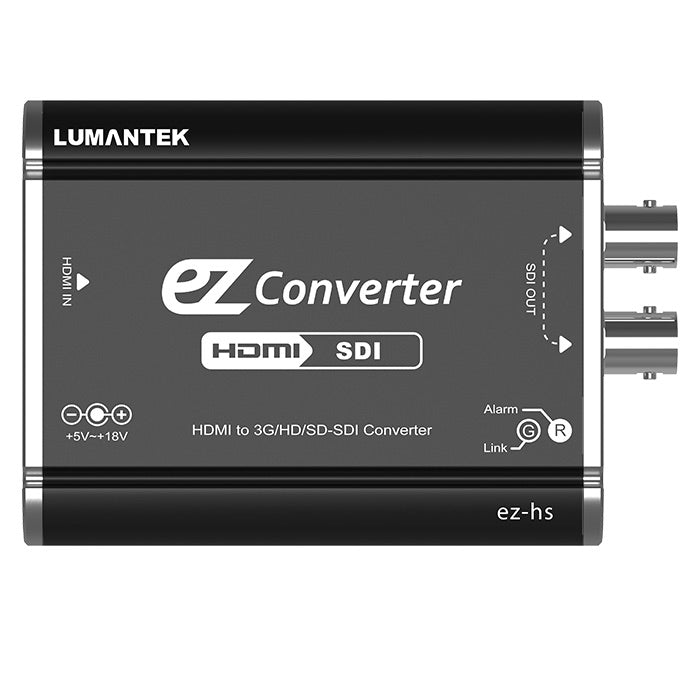 Lumantek ez-HS ez-Converter HDMI to 3G/HD/SD-SDI Video Converter, front