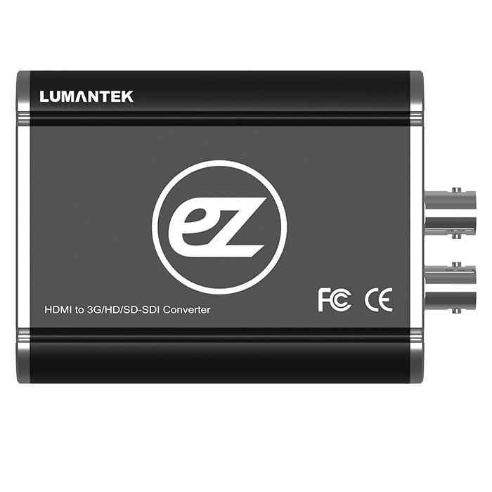 Lumantek ez-HS ez-Converter HDMI to 3G/HD/SD-SDI Video Converter, rear