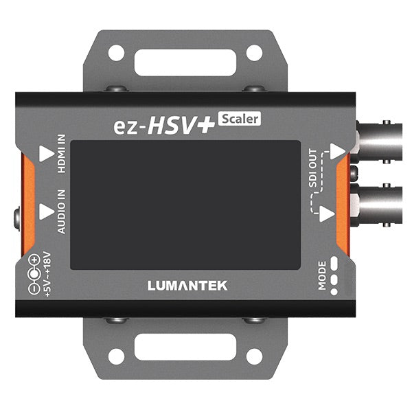 Lumantek ez-HSV+ HDMI to SDI Converter with Display and Scaler, front display off