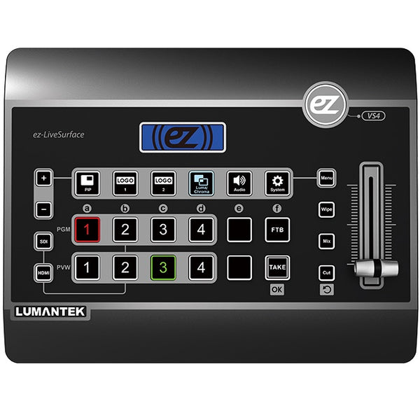 Lumantek ez-Pro VS4 4x1 Full HD Video Switcher, front