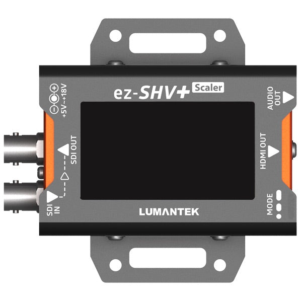 Lumantek ez-SHV+ SDI to HDMI Converter with Display and Scaler, front display off