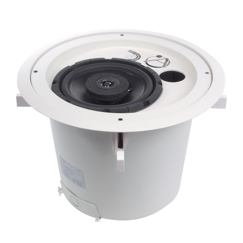 Atlas Sound FAP82T 60W 8-inch Coaxial Ceiling Speaker top view