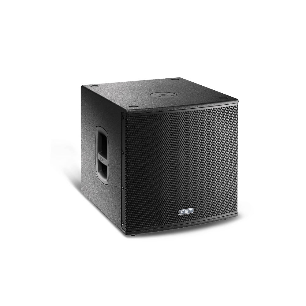 FBT SUBLine 115SA - 15-inch 700W Processed Active Subwoofer, angle