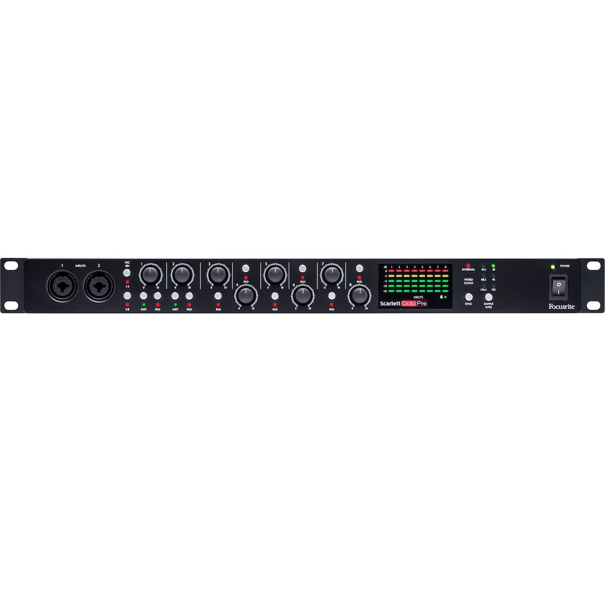 Focusrite Scarlett OctoPre - 8-channel Microphone Preamp with ADAT