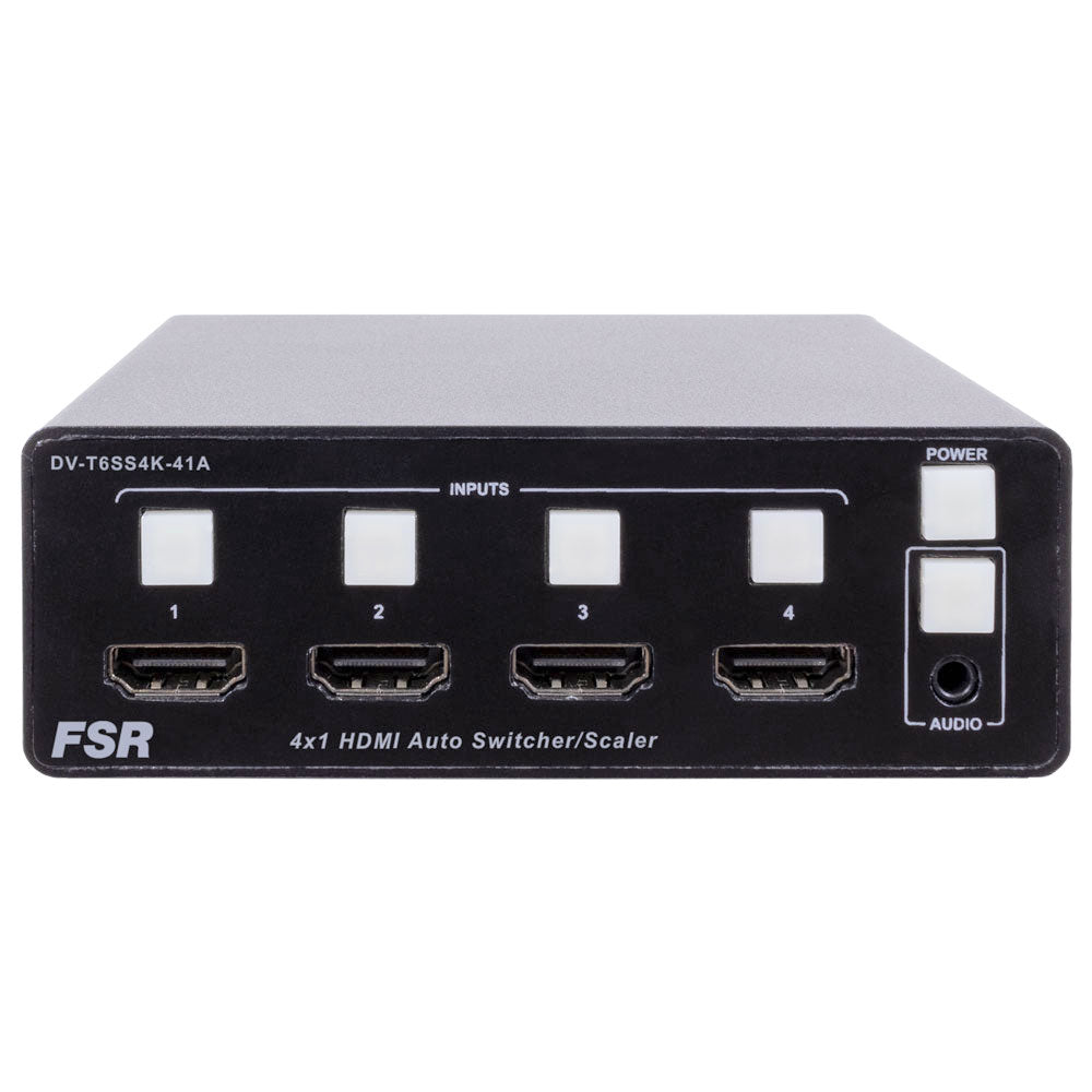 FSR DV-T6SS4K-41A - 4x1 Presentation Scaling Switcher, front