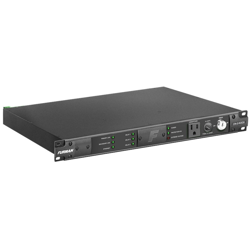 Furman CN-2400S - 20A SmartSequencing Power Conditioner, angle