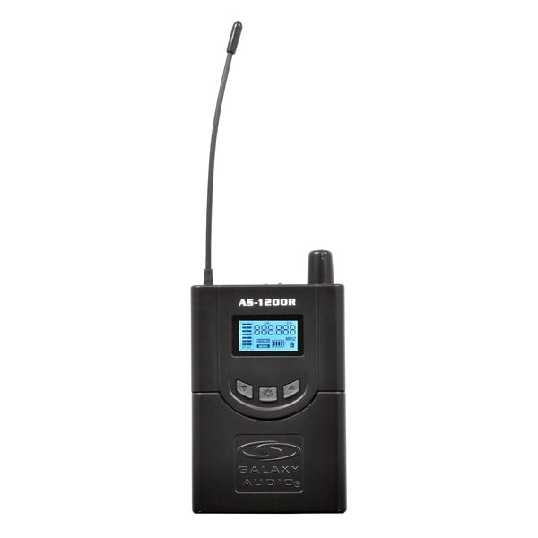 Galaxy Audio AS-1200R - Wireless Bodypack Receiver, front
