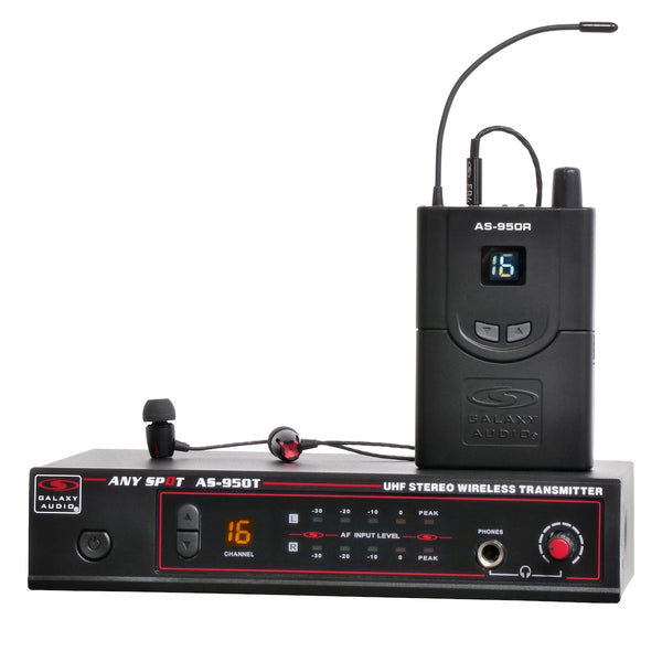 Galaxy Audio AS-950 - Wireless In-Ear Monitor System
