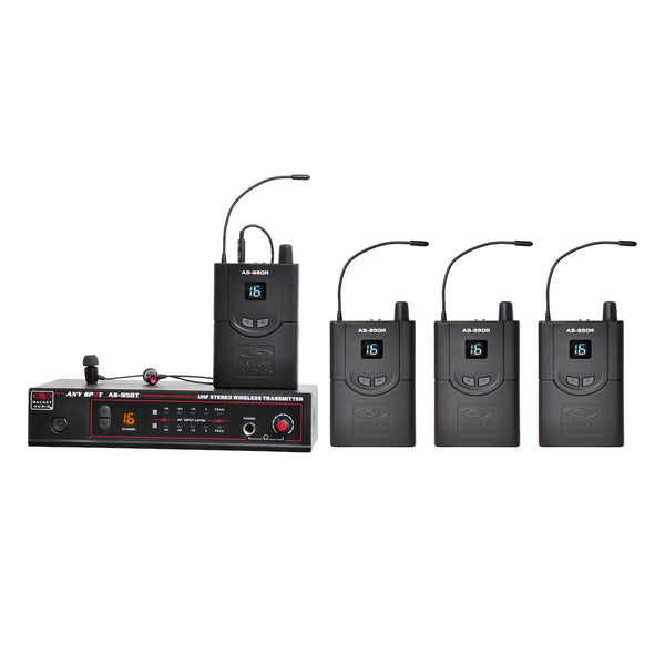 Galaxy Audio AS-950-4 - Wireless In-Ear Monitor System, Band Pack