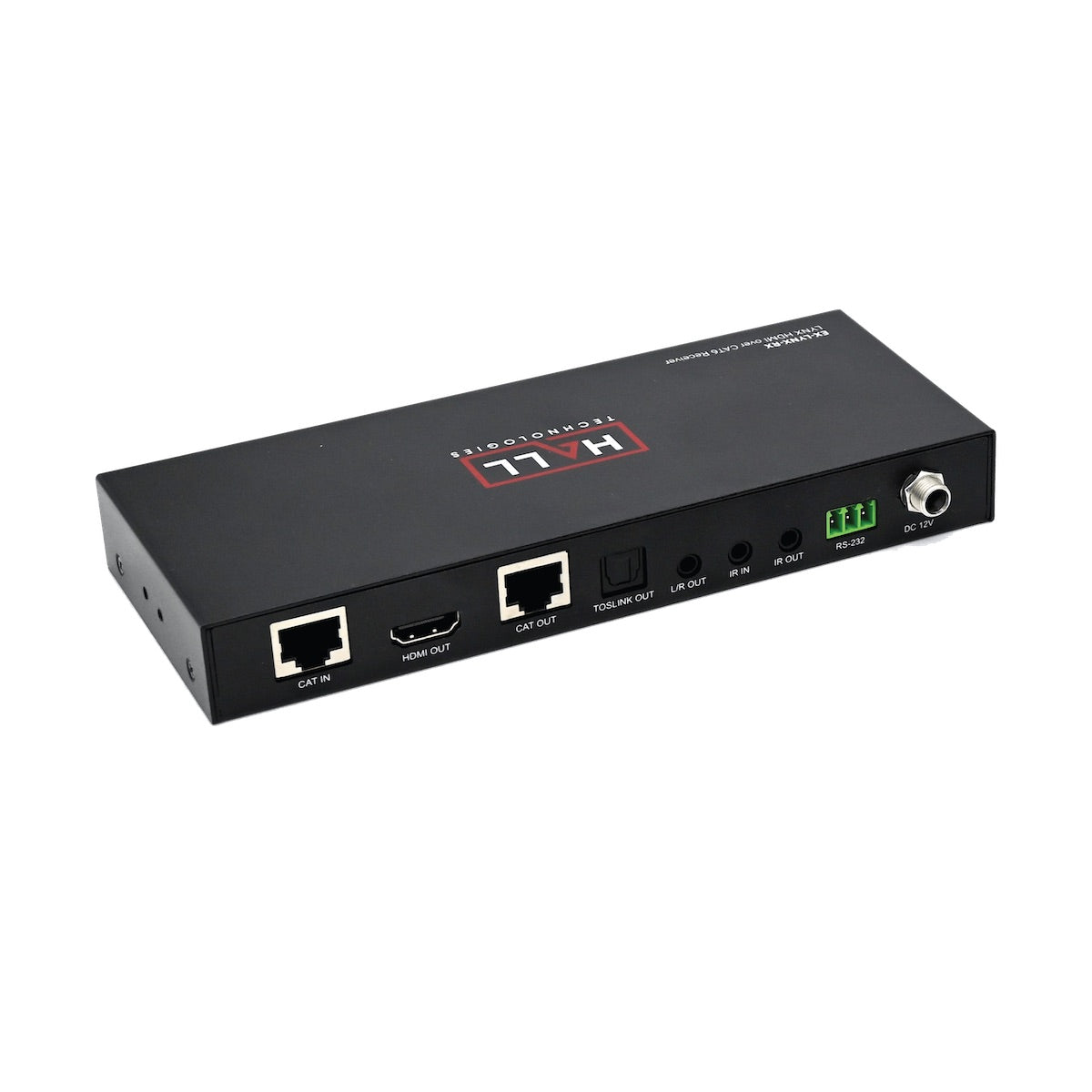 Hall Technologies EX-LYNX-RX - HDMI over Cat6 Extender Receiver, rear