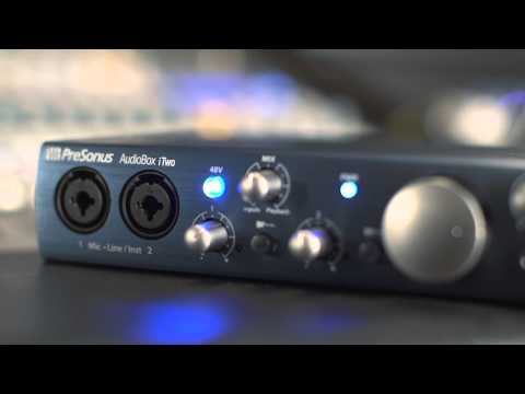 PreSonus AudioBox iOne - 2x2 USB Interface, 1 Mic Input, Studio One Artist, video clip