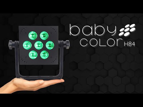 Mega-Lite Baby Color H84 - Compact LED Wash Light, YouTube video