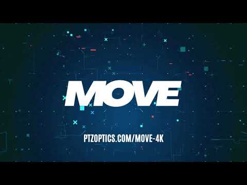 PTZOptics Move 4K - Ultra HD Auto-tracking PTZ Camera, YouTube video