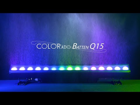 Chauvet Professional COLORado Batten Q15 - LED Linear Wash Light, YouTube video
