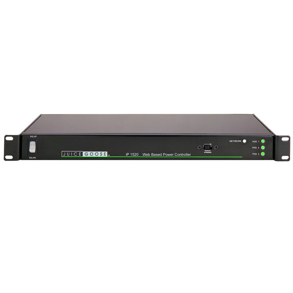 Juice Goose iP 1520-RX - 20A Rack Mount Web Based Power Controller, front