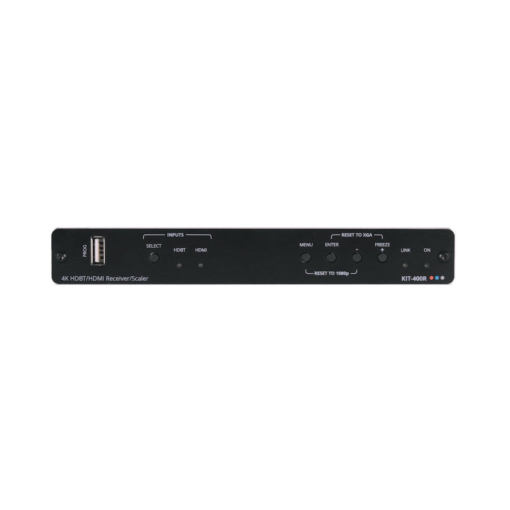 Kramer KIT-400R, 4K HDBT/HDMI Receiver/Scaler front