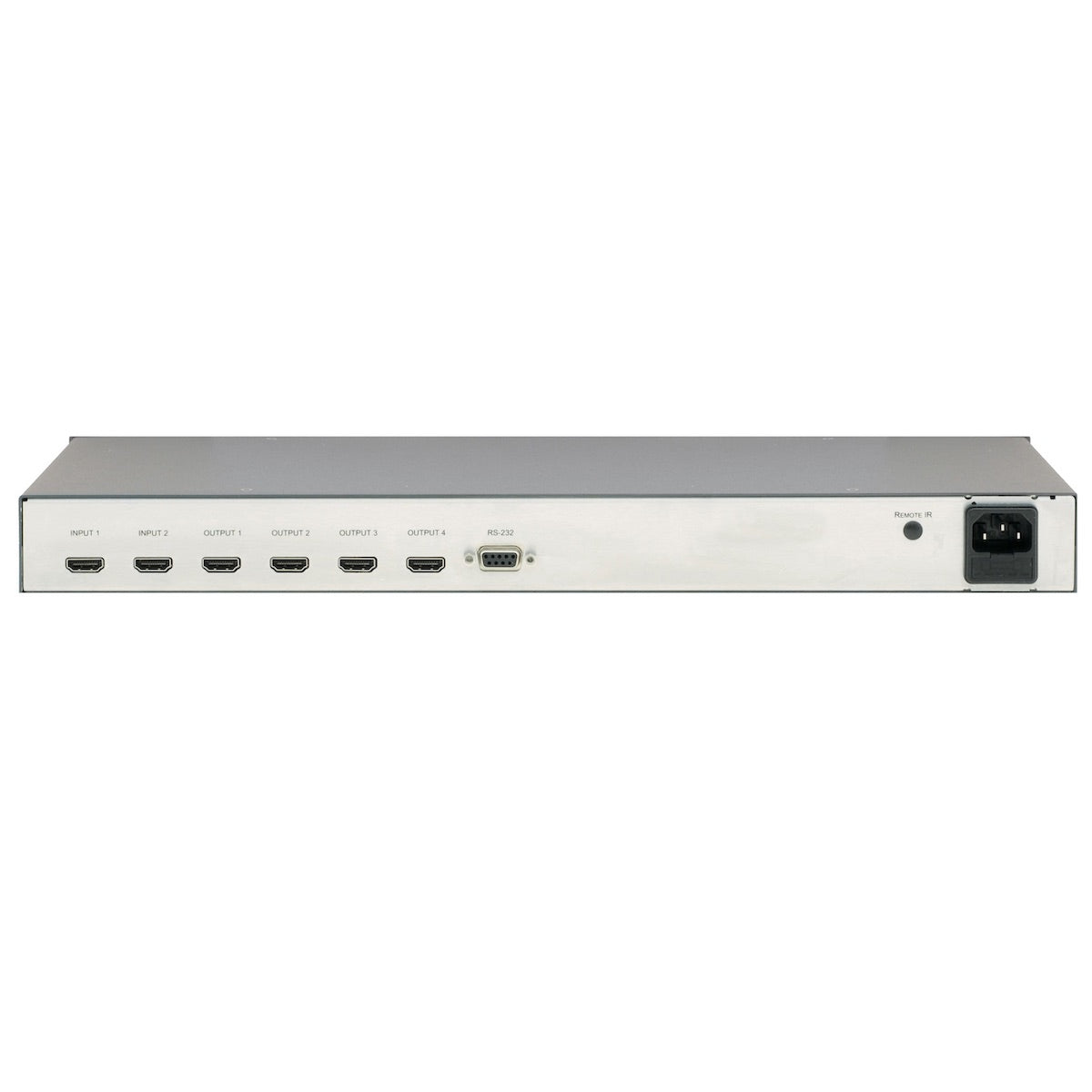 Kramer VM-24H - 2x1:4 HDMI Distribution Amplifier, rear