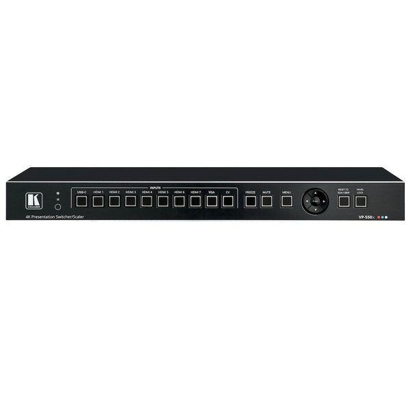 Kramer VP-550X - 10–Input 4K HDR HDMI Presentation Switcher/Scaler, front