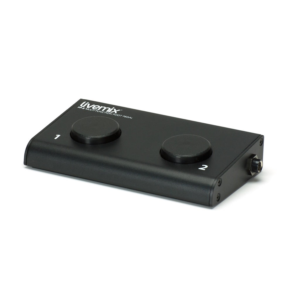 Digital Audio Labs Livemix FP-2 - Foot Pedal, angled view