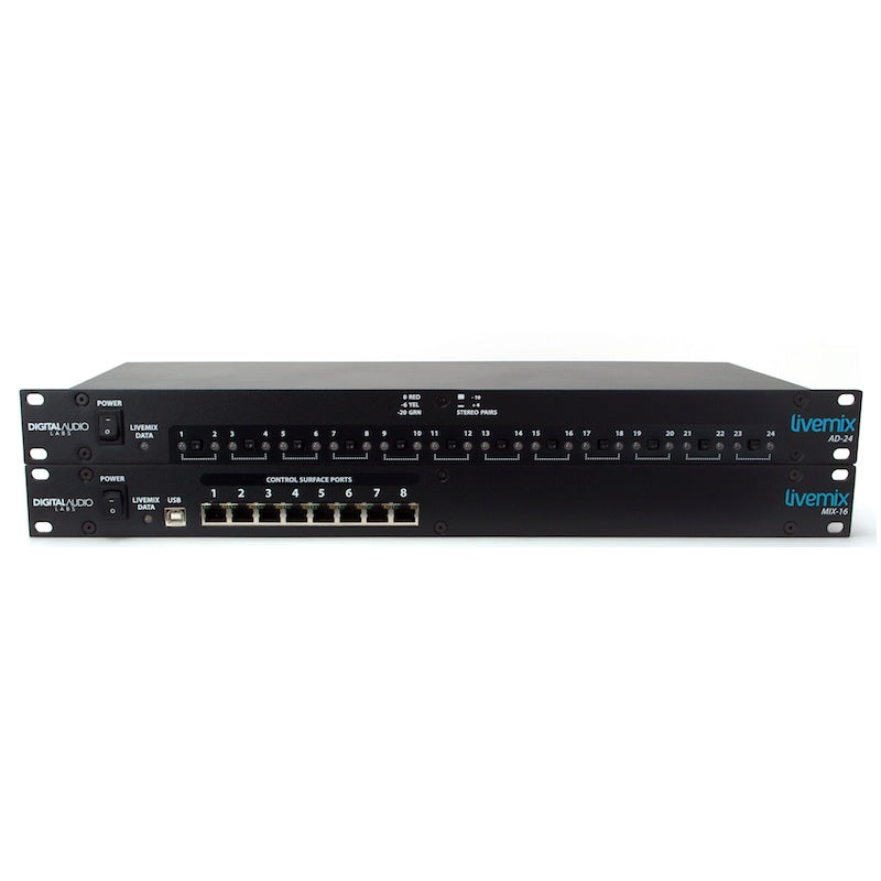 Digital Audio Labs Livemix AD-24, analog input rack unit