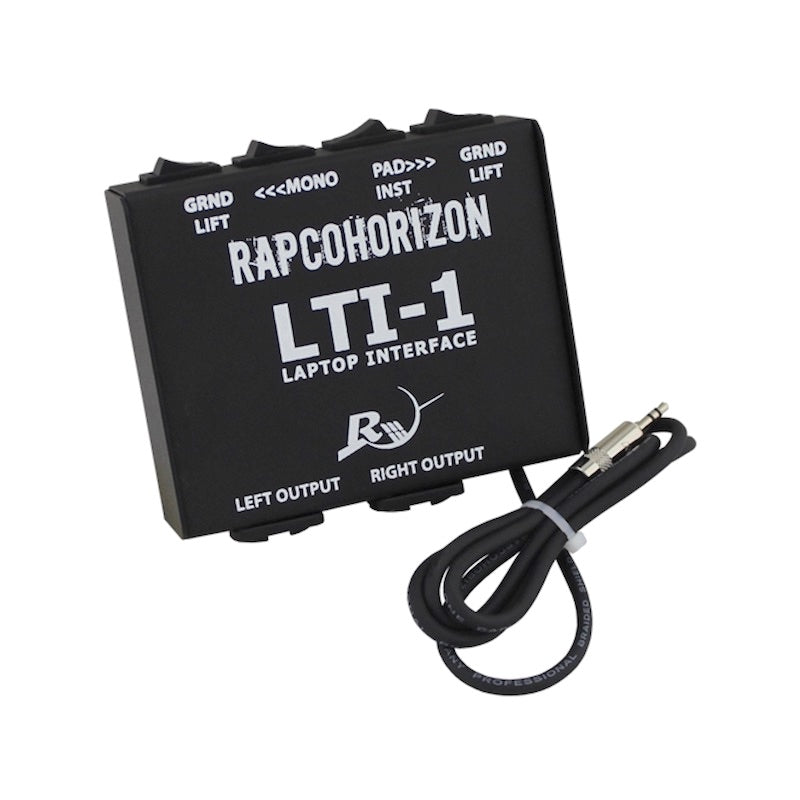 RapcoHorizon LTI-1 - Stereo Laptop Interface Box