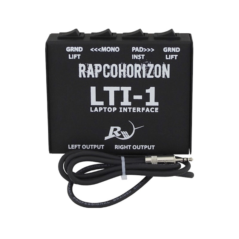 RapcoHorizon LTI-1 - Stereo Laptop Interface Box, front