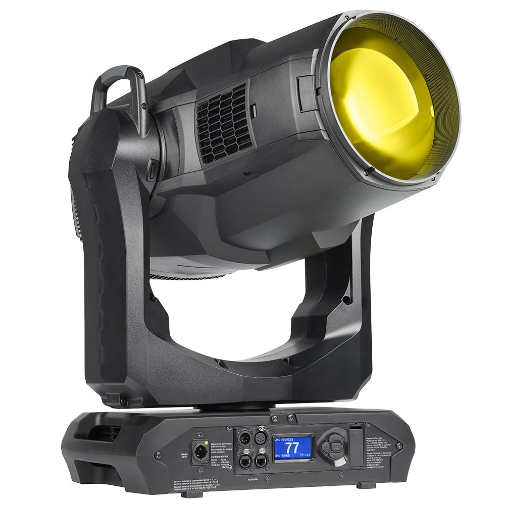 Martin MAC Ultra Wash - High Output LED Moving Head Wash Fixture, lit yellow