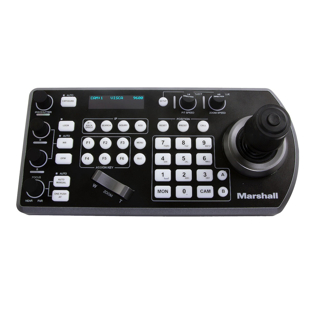 Marshall VS-PTC-IP - IP PTZ Camera Controller, top