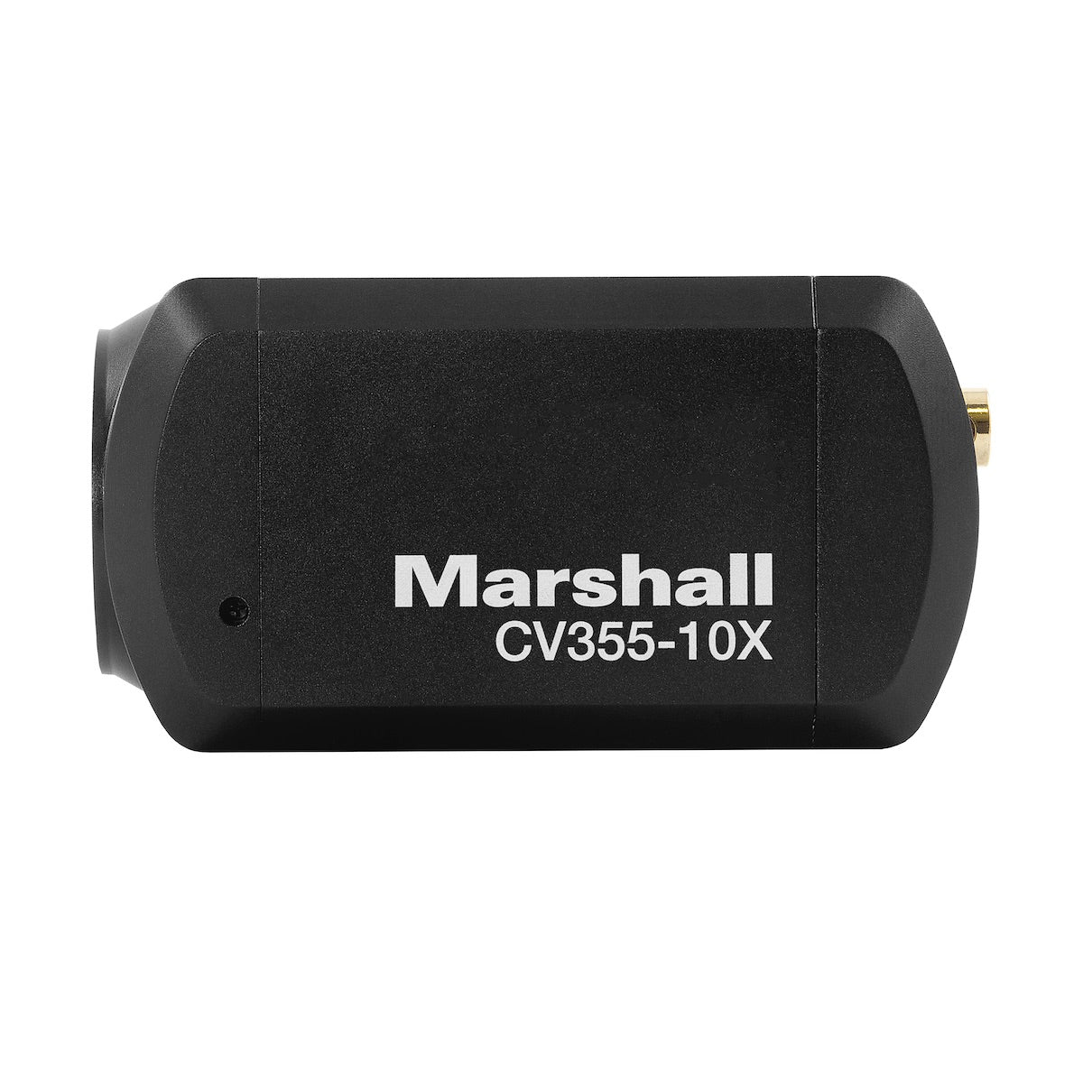 Marshall CV355-10X - Compact HD Video Camera with 3GSDI/HDMI outputs and 10x Optical Zoom, left side