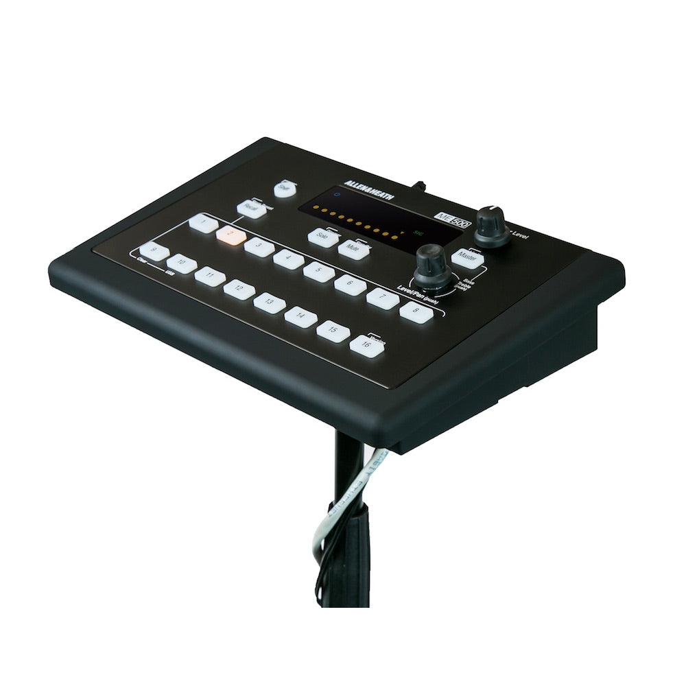 Allen & Heath ME-500 16-Channel Personal Mixer, front stand