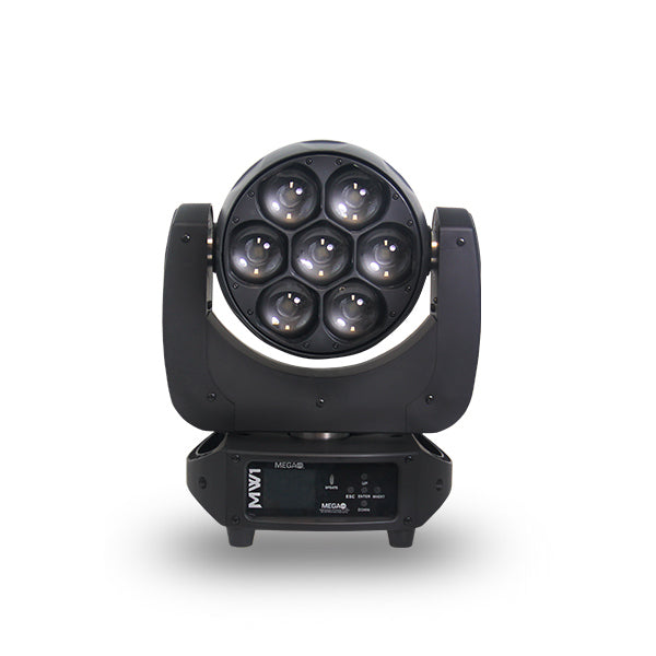 Mega-Lite M-Series MW1 - LED Moving Head Wash Light with Pixel Control, front