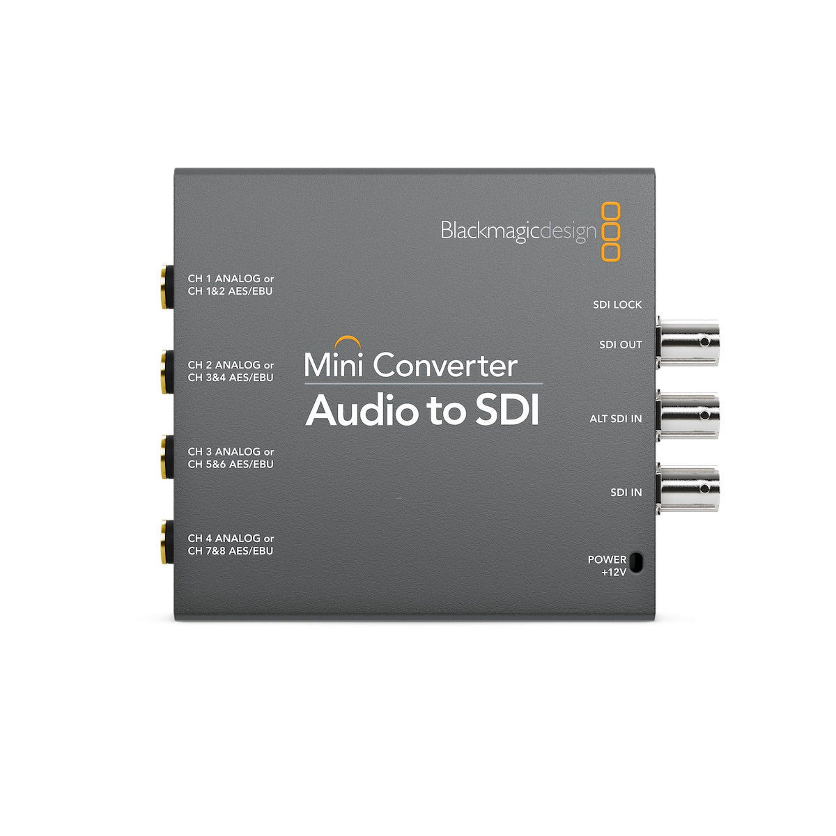 Blackmagic Mini Converter Audio to SDI, front