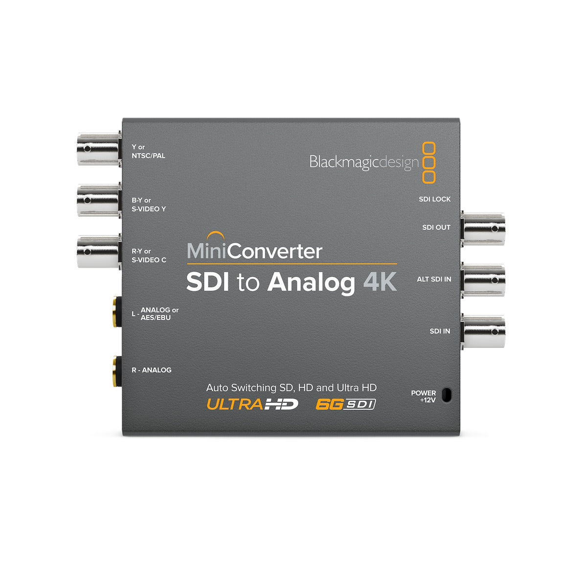 Blackmagic Design Mini Converter SDI to Analog 4K, front