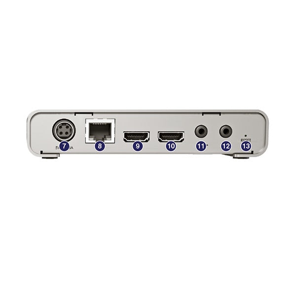 Matrox Monarch HD - H.264 Video Streaming Encoder and Recording Appliance, rear