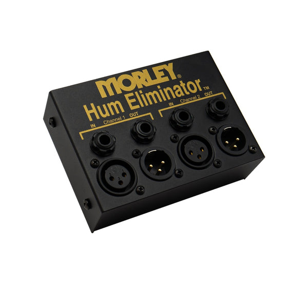 Morley Hum Eliminator - 2-channel Attenuator with XLR and 1/4-inch Jacks, right side