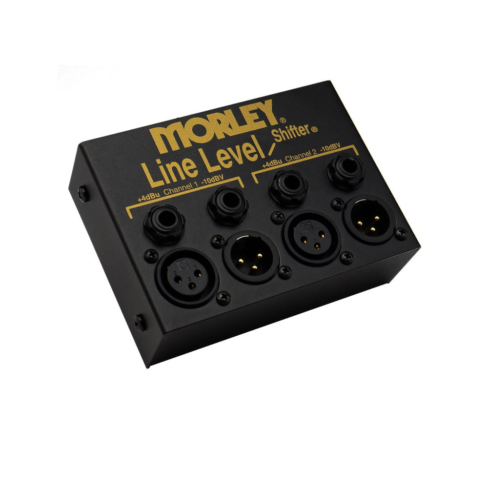 Morley Line Level Shifter - 2-channels with XLR and 1/4-inch Jacks, right side