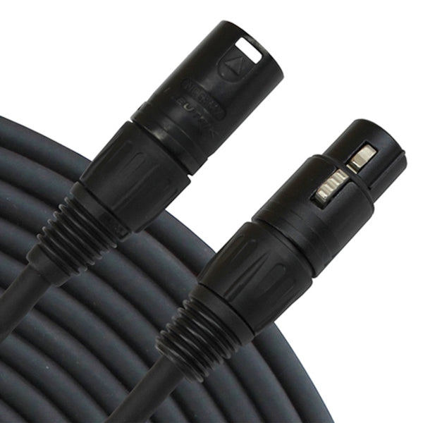 Rapco NBGM4 Black Shielded Microphone Cable