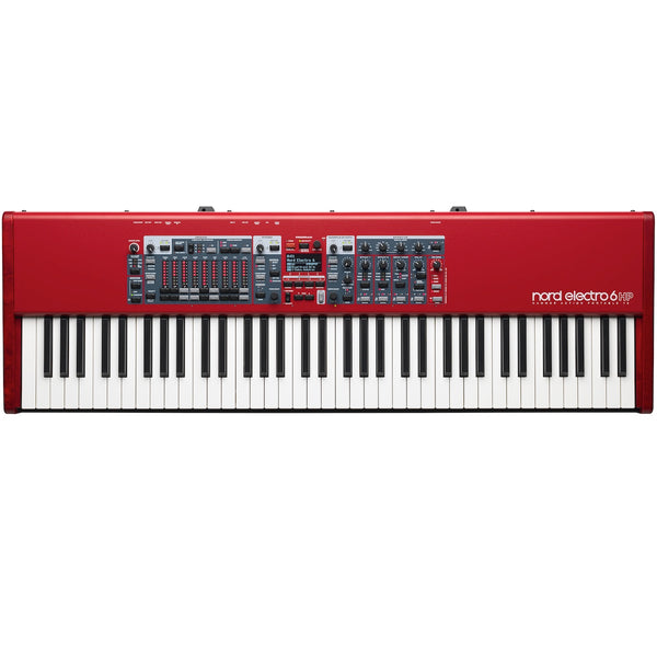 Nord Electro 6 HP - 73-note Hammer Action Portable Keyboard, top