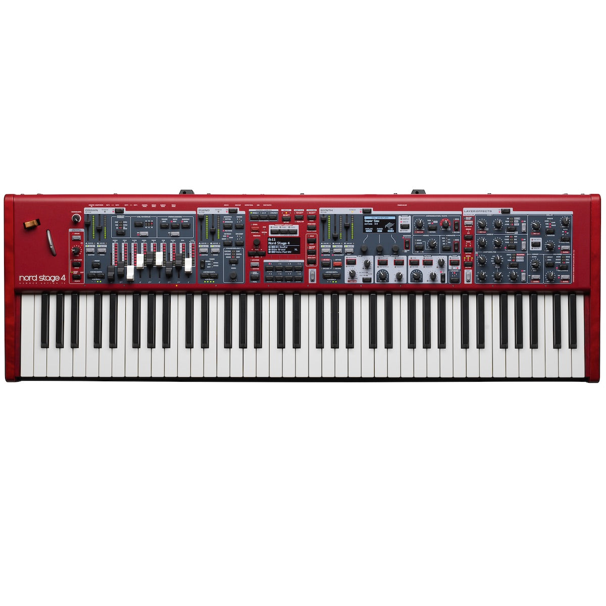 Nord Stage 4 73 - 73-key Triple Sensor Weighted Hammer Action Keyboard