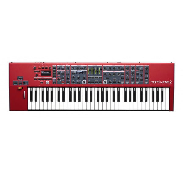 Nord Wave 2 - Performance Synthesizer, 61-note Keyboard with Aftertouch, top