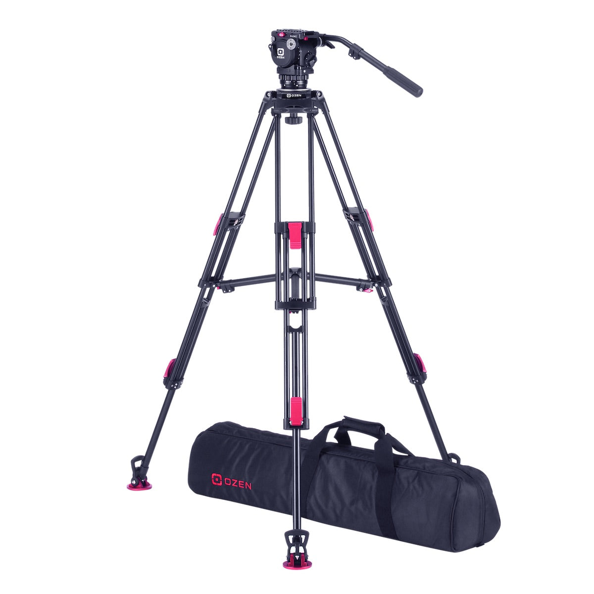 OZEN 6AL2HDS - AGILE 6S (S-LOC) 75mm Fluid Head, Tripod System